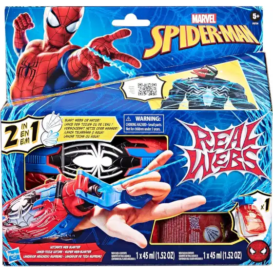 Spiderman Ultimate Web Blaster Spara Ragnatele